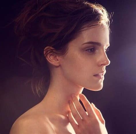 Emma Watson poses in the nude for Global Green’s ‘Natural Beauty’